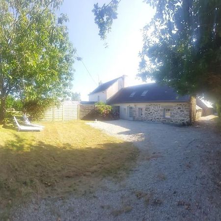 Penty Typique Kercab Dans Un Ancien Moulin Villa Plomodiern Exteriör bild